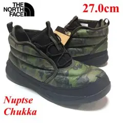 新品　27㎝　ノースフェイス　ヌプシチャッカ　ブーツ　迷彩　グリーン　ウインター