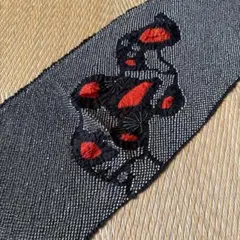 古布 正絹 絞り 黒 ハギレ