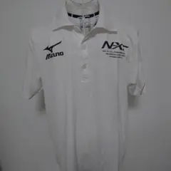 Mizuno XL ホワイト ポロシャツ スポーツウェア