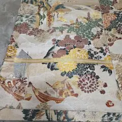 華やかな花柄 袋帯リバーシブル