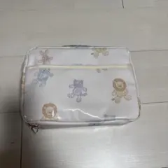 ジェラートピケ♡おむつポーチ　美品♡ぬいぐるみ柄♡