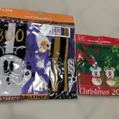 東京ディズニーリゾート タオルセット ハロウィン クリスマス