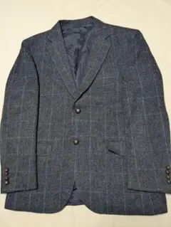 バ*ン様 CHAPS Ralph Lauren ツイードジャケット ウインドウペのサムネイル