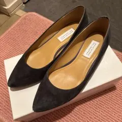 美品☆マッキントッシュフィロソフィー　フラットシューズ　グレー