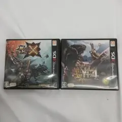 モンスターハンター 4 ＆ クロス セット　ニンテンドー3DS用ソフト
