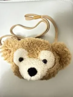 ダッフィー ポーチ ベージュ