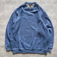 Hush Puppies ハッシュパピー スウェット カットソー LL ブルーのサムネイル