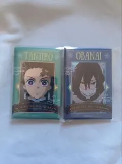 竈門炭治郎 伊黒小芭内 缶バッチ