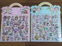 キャラクターぷっくボンボンドロップ立体ぷくぷくシール3Dシール