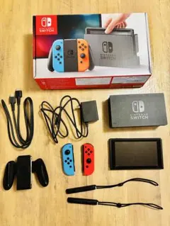 Nintendo Switch 本体 ネオンレッド・ブルー