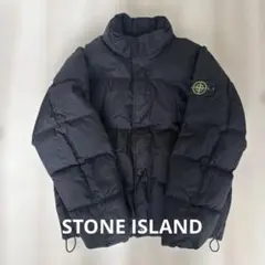 ⭐︎期間限定値下げ⭐︎STONE  ダウンジャケット ブラック　タグ付属 2026年最新】STONE ISLAND カラー：ブラック系 メンズ ダウン
