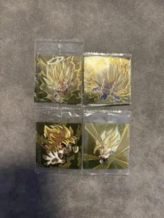 ドラゴンボール ウエハース シール 4枚セット