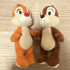 Disney ディズニー チップ デール ポージープラッシー ぬいぐるみ