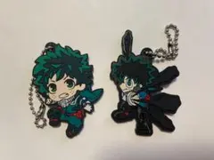『僕のヒーローアカデミア』緑谷出久 ラバーストラップ2個セット