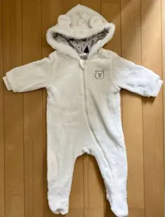 ⭐︎値下げ⭐︎ 白くまさん　カバーオールのサムネイル