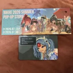 勝利の女神 NIKKE 韓国 ポップアップ 非売品 入場特典