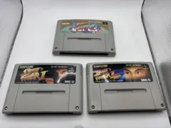 【3本セット】スーパーファミコン ストリートファイターII ターボ スーパー