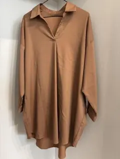 イング　スキッパーシャツワンピース