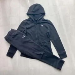 PUMA プーマ　上下セット　SQUAD フルジップフーディ　セットアップ裏起毛