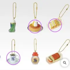 コメダ珈琲　一番くじ　E賞　ミニフィギュアチャーム3種