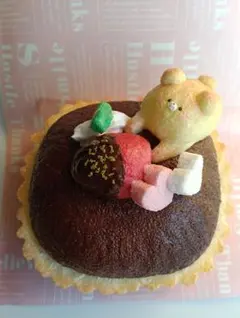 ꨄ*✿様 くまさんのチョコタルト 手作りスクイーズ くまさんのチョコタルト 手作りスクイーズ - メルカリ
