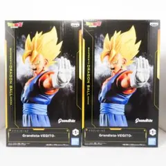 送料無料 ドラゴンボールGrandista ベジット フィギュア 2つセット