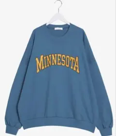 SONYUNARA MINNESOTAロゴ スウェット トレーナー