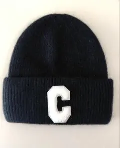 ★新品未使用★　CELINE　ニット帽　ブラック　ラビットファー