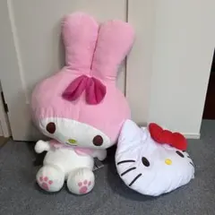 サンリオ ポムポムプリン 特大 クッション ハローキティ マフィン