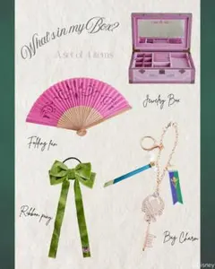 ちはるさんコラボ　アナ　ジュエリーBOX