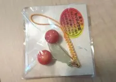根付 さくらんぼ鈴 ストラップ
