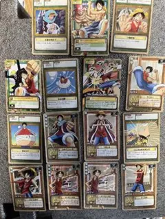 ワンピース 旧トレーディングカード　ルフィ 15枚セット