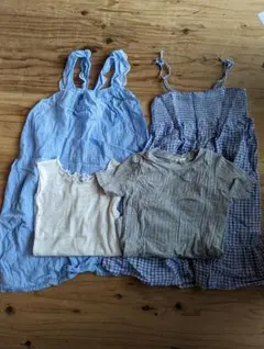 ワンピースセット　エイチアンドエム　ブランシェス　子供　キッズ　130-140