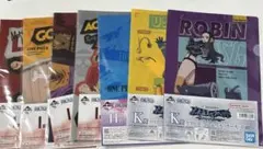 一番くじ ワンピース クリアファイル ステッカー　7点セットのサムネイル