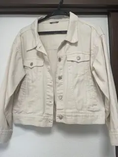 c*e様 クリーム色 Mサイズ デニムジャケット