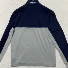 未使用級！QRタグ！POLOGOLF 長袖　ハーフジップ　モックネックシャツのサムネイル