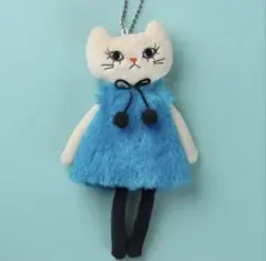 【新品】KALDI ハロウィン モコネコ ストラップ ぬいぐるみ ねこ カルディのサムネイル
