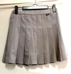 Lovetoxic グレー プリーツスカート 140cm　S インパン付き