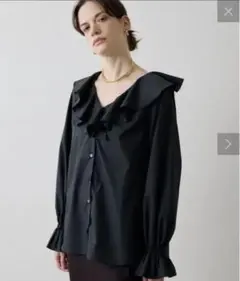 Uhr Ruffle Frill Shirt ラッフルフリルシャツ - メルカリ