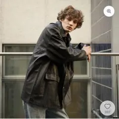 新品 Bonbon Evistub PUレザーハーフコート