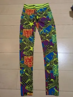ZUMBA ズンバ 派手柄 レギンス スパッツ ダンス　Sサイズ