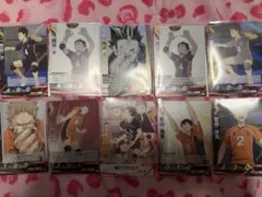 SPカード含 ハイキュー!!バボカ!!最強の挑戦者 烏野高校10枚セット