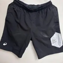 asics アシックス　ハーフパンツ　レディース　黒　ブラック