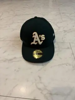 新品 未使用　NEWERA キャップ 59FIFTY 緑色