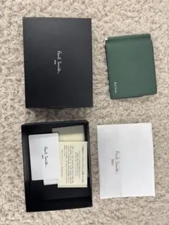 Paul Smith グリーン二つ折り財布