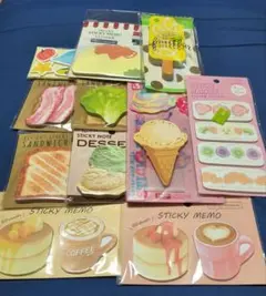ダイカット付箋 まとめ売り 11点セット