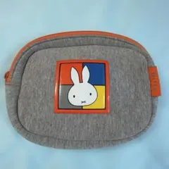 Miffy ミッフィー ポーチ グレー
