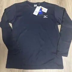 Mizuno 長袖カットソー XL ネイビー／ブラックのサムネイル