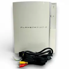 ★美品★PS3 本体 CECHL00 クリアホワイト　269