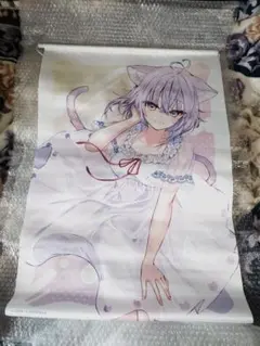 おかゆにゅ～～む！R　ソフマップ　B2タペストリー □おかゆにゅ～～む！R B2タペストリー□ソフマップ 特典 猫又おかゆ